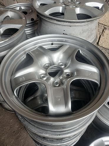 R 16 Alüminium yüngül lehimli disklər - 5 barmaq (5 bolt) üçün