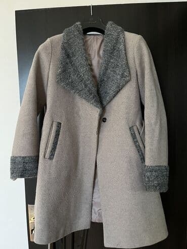 женские длинные перчатки: Qadın paltosu – bej rəngdə, klassik fason - Dizə yaxın uzunluq - Tək — 3