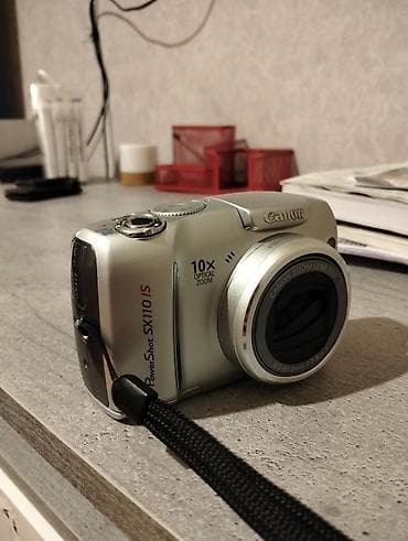 canon e414 printer: Canon PowerShot SX110 IS rəqəmsal fotoaparat - 10x optik zum (Canon — 4