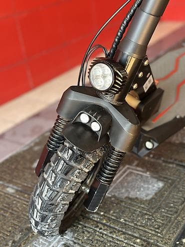 skuter az: Elektrik skuter – oturacaqlı, güclü və şəhər/ətdikən yollar üçün uyğun — 2