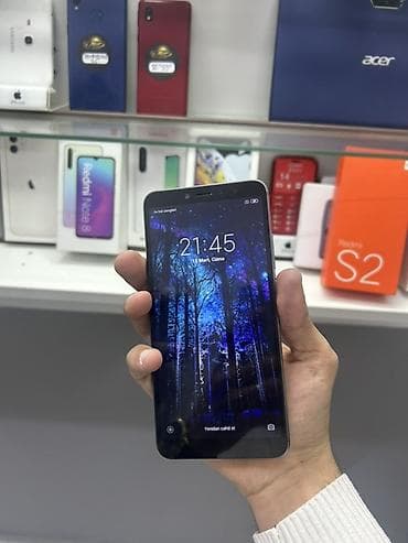 telofon redmi: Redmi S2, 32 GB, rəng - Gümüşü, Barmaq izi — 5
