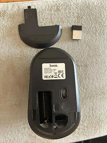 philips xenium x116: Hoco GM14 simsiz kompüter siçanı - Rəng: qara, mat korpus - Bağlantı — 3