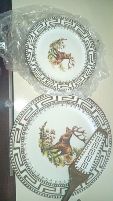 Boşqablar, rəng - Qəhvəyi, Farfor lalafo.az -da Boşqablar, rəng - Qəhvəyi, Farfor