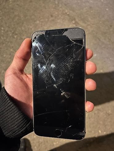 hisense infinity e9: IPhone 8 Plus, 64 GB, Qara, Qırıq, Barmaq izi, Simsiz şarj — 1