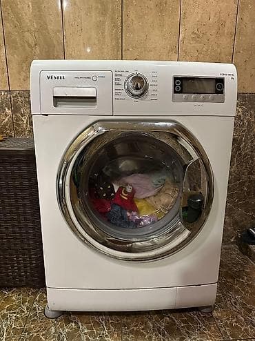 Paltaryuyan maşın Vestel, 6 kq, İşlənmiş, Avtomat, Qurutma var, Kredit yoxdur, Ünvandan götürmə, Pulsuz çatdırılma, Ödənişli çatdırılma