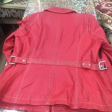 Baş geyimləri: Dəri kurtka, Bershka, XL — 9