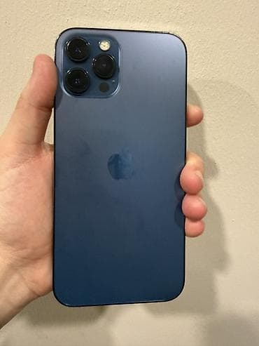 telefolar: IPhone 12 Pro Max, 128 GB, Göy, Face ID — 6