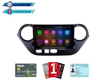 masin ucun monitorlar qiymeti: HYUNDAI I10 2011 android monitor DVD-monitor ve android monitor hər — 1