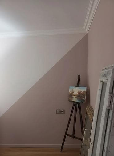 divar kagizi: Divarların və tavanların künclərini bəzəmək üçün istifadə olunan ağ — 1