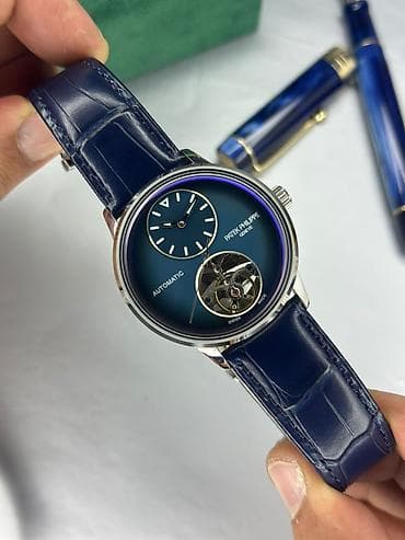 Patek Philippe üslubunda avtomatik mexanizmli kişi qol saatı - — 5