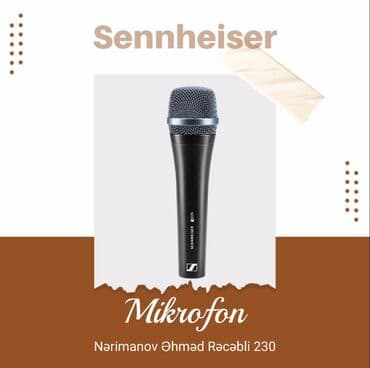 bluetooth mikrafon: Sennheiser Mikrofon Model: E935 🚚Çatdırılma xidməti mövcuddur — 1