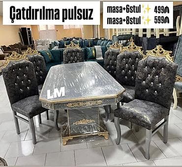 dirnaq stulu: Qonaq otağı üçün, Yeni, 6 stul — 1