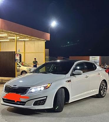 masin satis sayti: Kia Optima (ağ rəng), sedan, SX GDi - Kuzov: 4 qapılı sedan, ağ rəng — 5