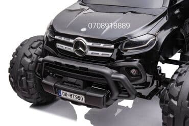 maşınlar uşaq üçün: Akkumulyatorla işləyən avtomobil Mercedes DK-MT950 Black Məhsulun — 5
