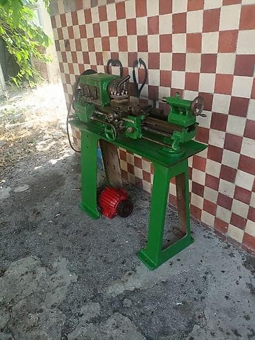 perda: Metall üçün kiçik ölçülü torna dəzgahı - Universallıq: mil, flanş — 4
