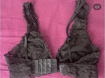 gen: Qara krujeva bralet Size:xs/s Price:6 - Material: yumşaq krujeva və — 2