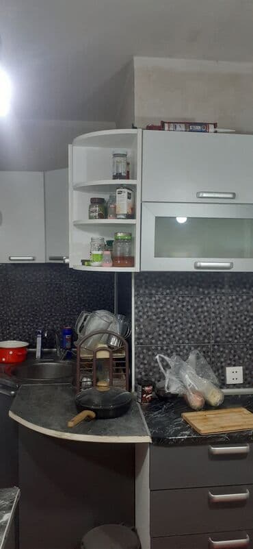 мойка шкаф для кухни: Mətbəx mebeli dəsti - Üstdən-aşağı modul quruluş: asma şkaflar və alt — 3