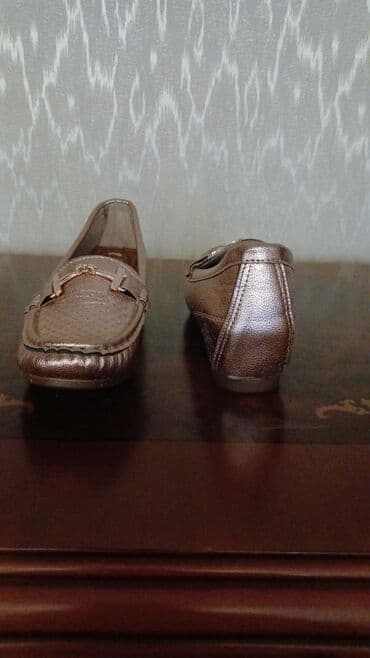 женские слипоны на высокой подошве: Размер: 37, цвет - Коричневый, Новый — 2