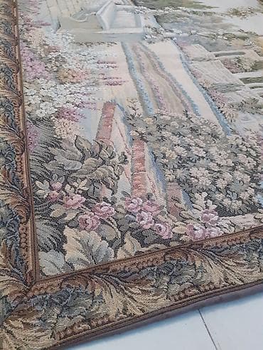 Гобилен винтаж "терраса на озере Комо" Италия размер 1,75×80 lalafo.az -da Гобилен винтаж "терраса на озере Комо" Италия размер 1,75×80