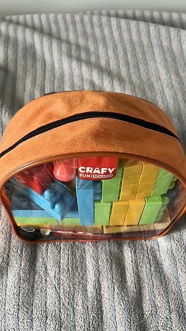 ucuz usaq oyuncaqlari: CRAfy Fun Dough – Uşaq konstruksiya blokları dəsti - Rəngarəng — 2