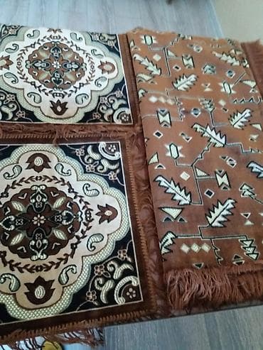 Satılır: Divan örtüyü, 2 ədəd kreslo örtüyü və 2 ədəd yastıq üzü — 2