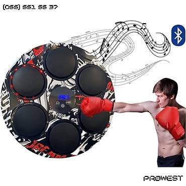 stranger things mike: 🎯 Musiqili Boks Lövhəsi – Orijinal 🥊🎶 💥 Refleks və məşq üçün ideal — 2