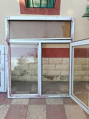 3d pen: PVC qapı və pəncərə dəsti - Material: ağ rəngli PVC profil (Pakpen — 9