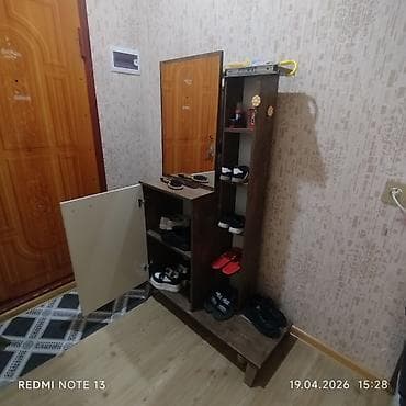 dəmir seyf: İşlənmiş, 1 qapı, Qəhvəyi, Taxta Ayaqqabı dolabı — 2