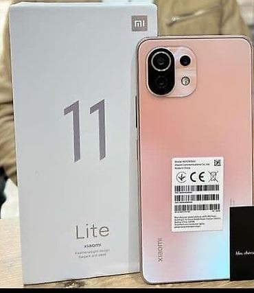 redmi pad 6: Xiaomi Mi 11 Lite, rəng - Çəhrayı, 
 Sənədlərlə — 1