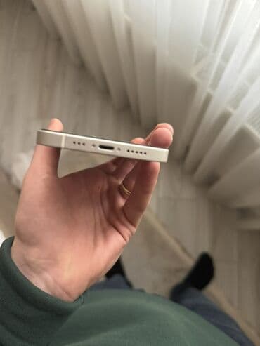 qaz peci işlənmiş: IPhone 12, 64 GB, Ağ, Face ID — 2