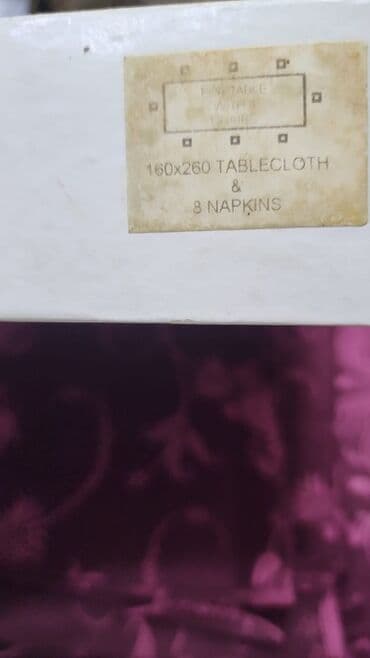 брендовое постельное белье: Новый цвет - Сиреневый Хлопок Скатерть, Самовывоз — 3