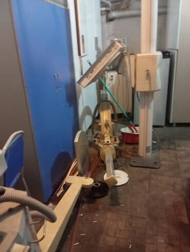 Eşitmə cihazları: Hitachi rentgen aparatı – stasionar şaquli stativ və idarəetmə — 8