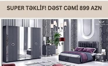 YATAQ OTAĞI DƏSTİ – “MELEK MOBILYA” Tərkib: - 4 qapılı iri qarderob