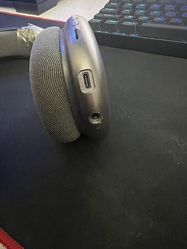 Qulaqcıqlar: Bluetooth qulaqlıq – over-ear, metalik boz Sadece bir yeri qiriqdi — 5