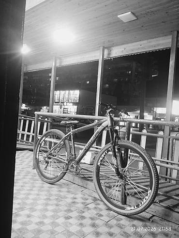 MTB velosiped – Sport Time 29” - Çərçivə: alüminium, qara‑boz rəngdə — 2