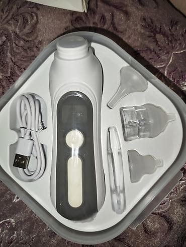 аспираторы для носа: Uşaq üçün elektrikli burun aspiratoru. 0M+ üçün uyğundur. heç istifadə — 2