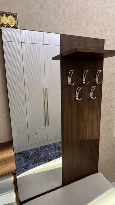 стол с зеркалом: ✅Dəhliz üçün çoxfunksiyalı giriş mebel dəsti ✅Brend: Gala (etiketdə — 5