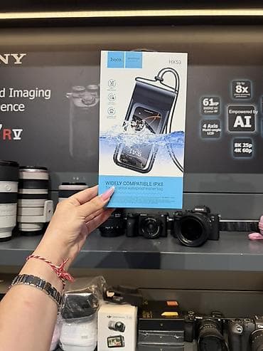 su despensoru: Hoco HX53 – IPX8 səviyyəli suya davamlı telefon üçün qoruyucu kisə — 1