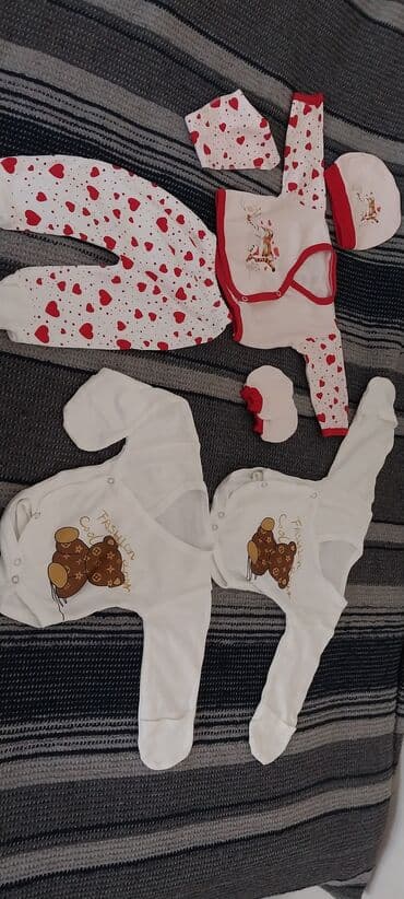 barmaqsız uşaq əlcəkləri: Uşaq dəsti, Uniseks, 0 - 3 ay — 5
