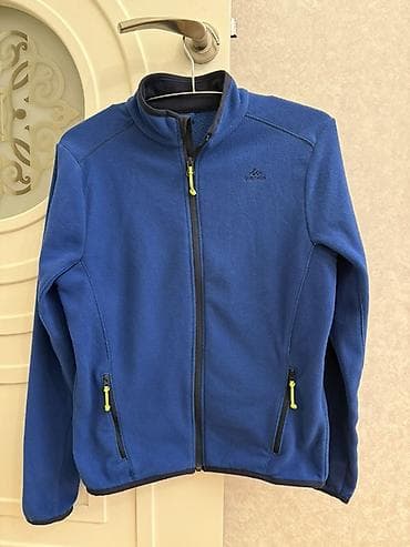 pencəy: Quechua flees kurtka (Decathlon) - Rəng: mavi - Material: 100% — 1