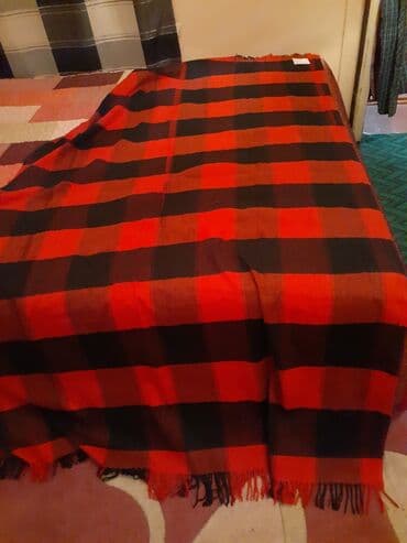 temiz yunun qiymeti: Rəng - Qırmızı Pled, Pulsuz çatdırılma — 1