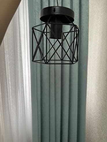 listurlar: Çılçıraq, 1 lampa, Metal — 2