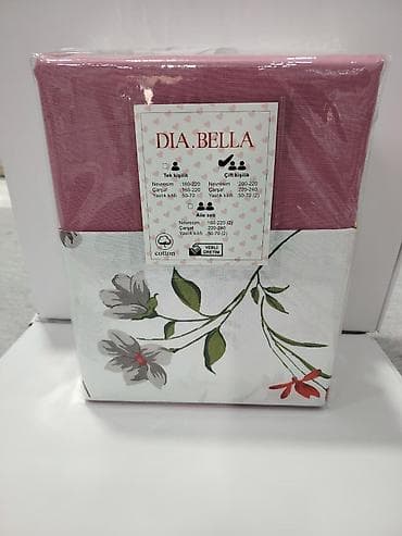 Mebel: DIA.BELLA pambıq yataq dəsti - Tərkib: 100% cotton (pambıq) - Ölçülər — 3
