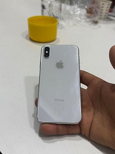 IPhone X, 64 GB, Ağ, Face ID — 2