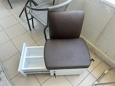 Pedikür üçün kompakt stansiya – oturacaq və ayaq vannası komplekti - — 2