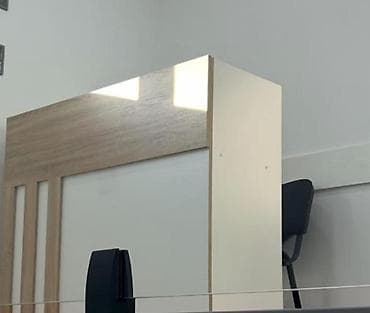 ofis masalari: Hündürlüyü standart,uznlu 1,60m,eni 70sm, arxada şkaf, ması var — 2