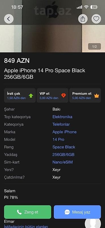 iphone 128: IPhone 14 Pro, 256 GB, Deep Purple — 4