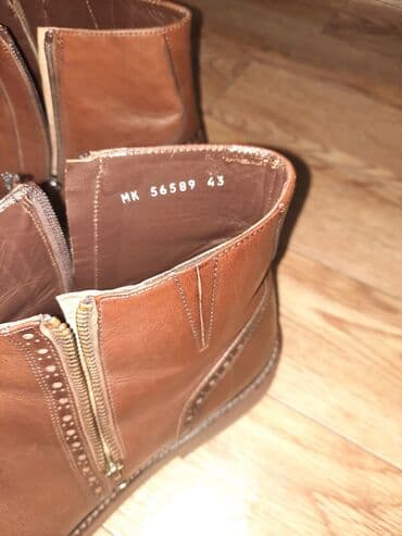 Səndəl və şəp-şüplər: Məhsul: kişi üçün dəri botlar salam əziz müşdərilər bu təmiz dəridi az — 1