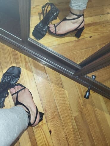 женские пляжные шлепанцы: Размер: 39, цвет - Черный, Новый — 5