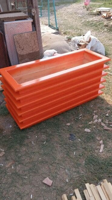 taxtadan gul qablari: Taxtadan hazırlanmış bu böyük ölçülü vazalar güllər və ya dekorativ — 6